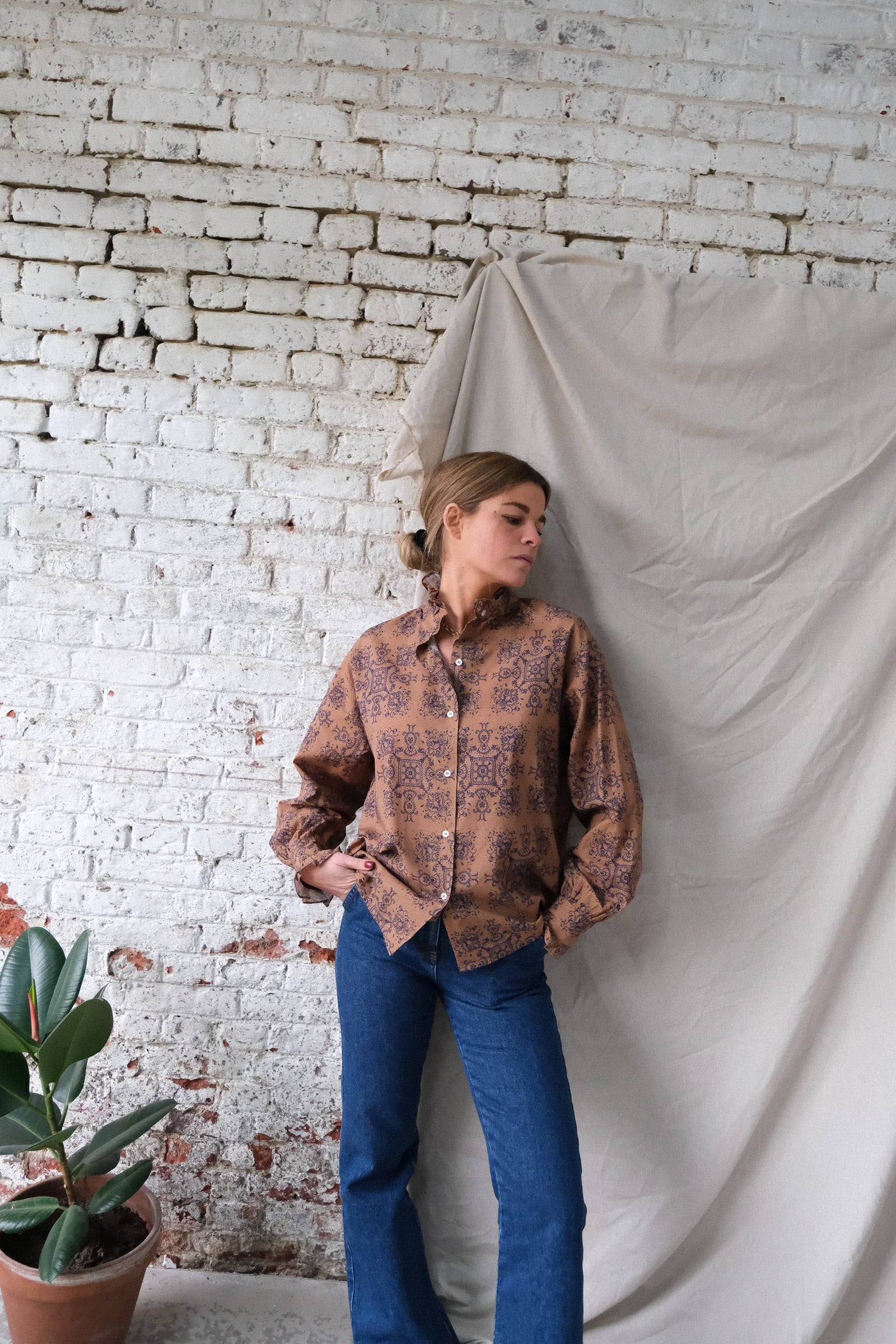 Blouse GARANCE bandana