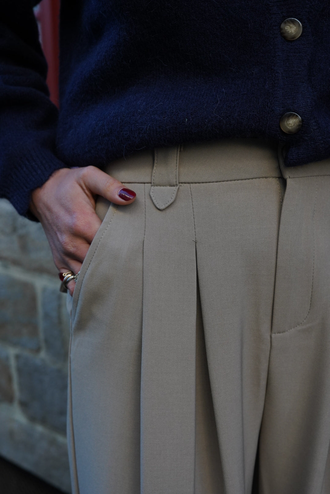 Pantalon Zacharie beige