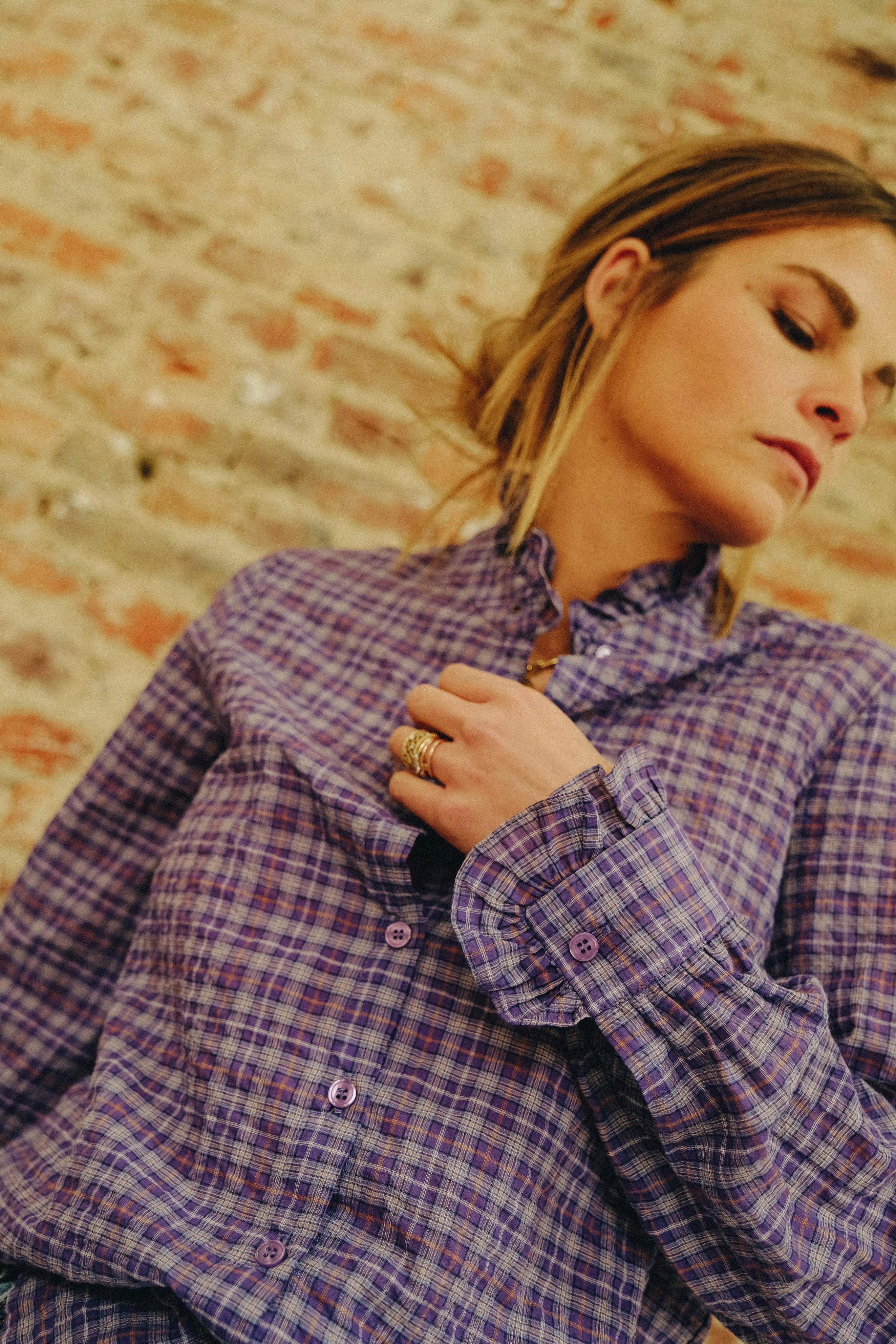 Blouse MAHAUT violet