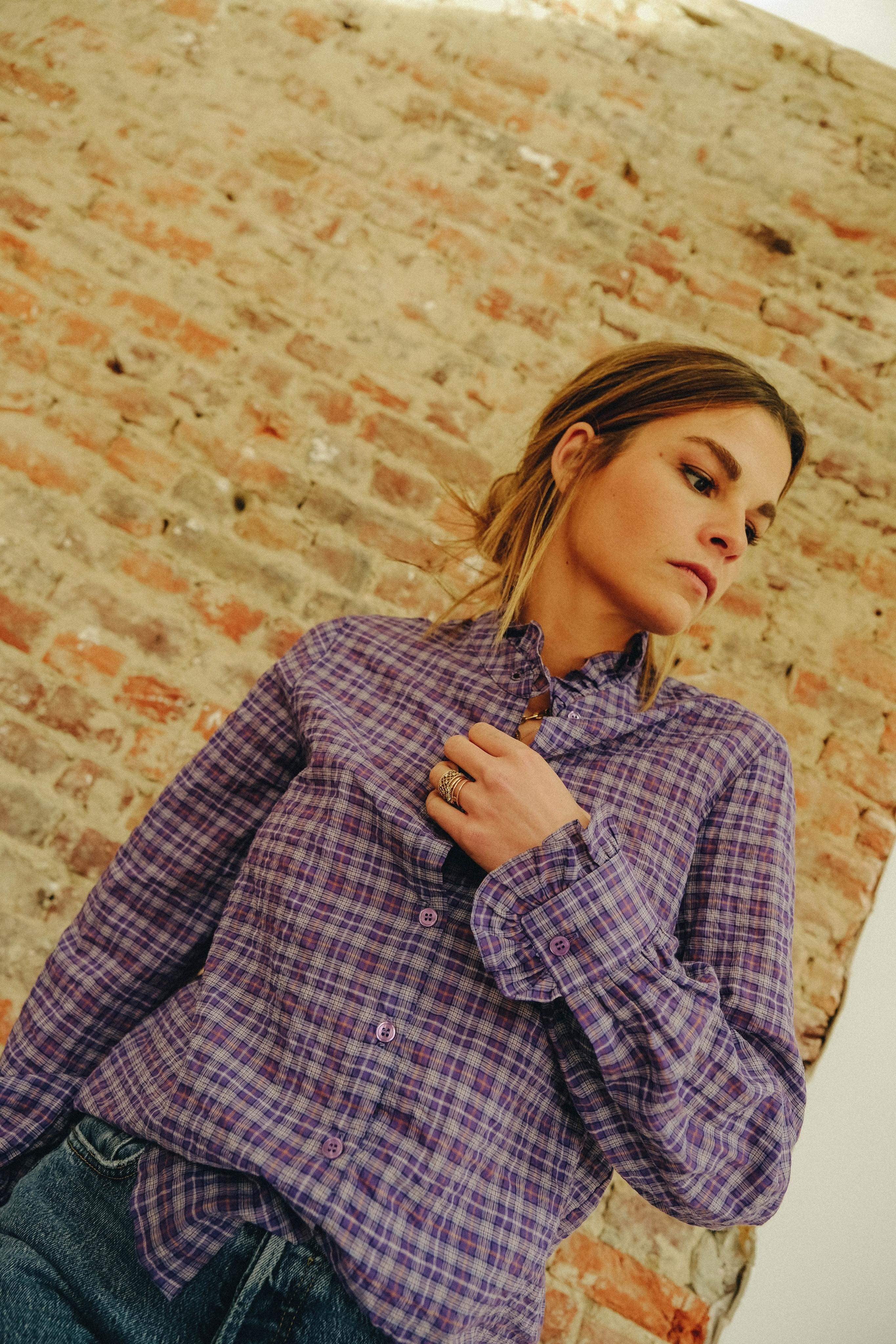 Blouse MAHAUT violet