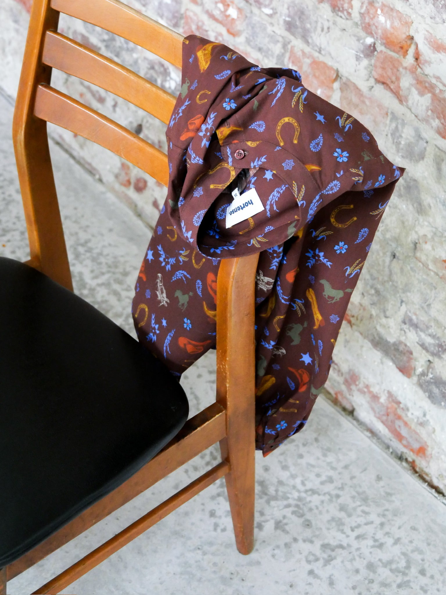 Chemise MARIA cowboy marron