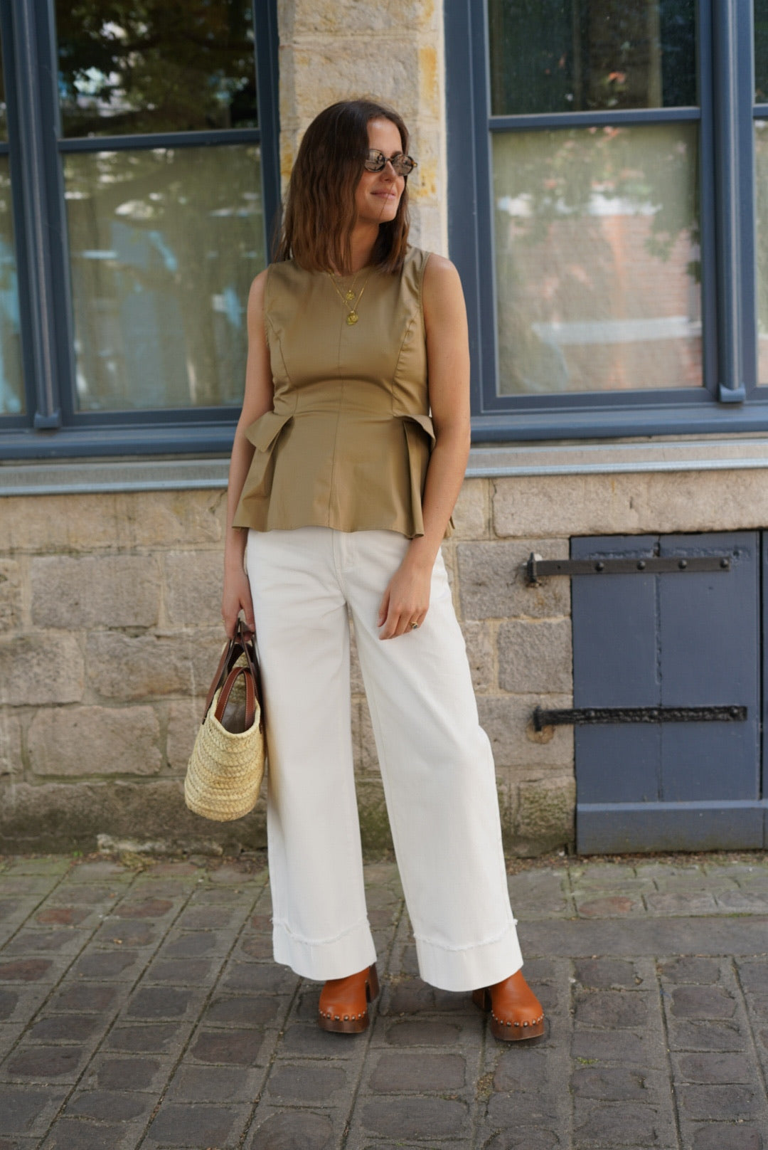 Top Léandre beige