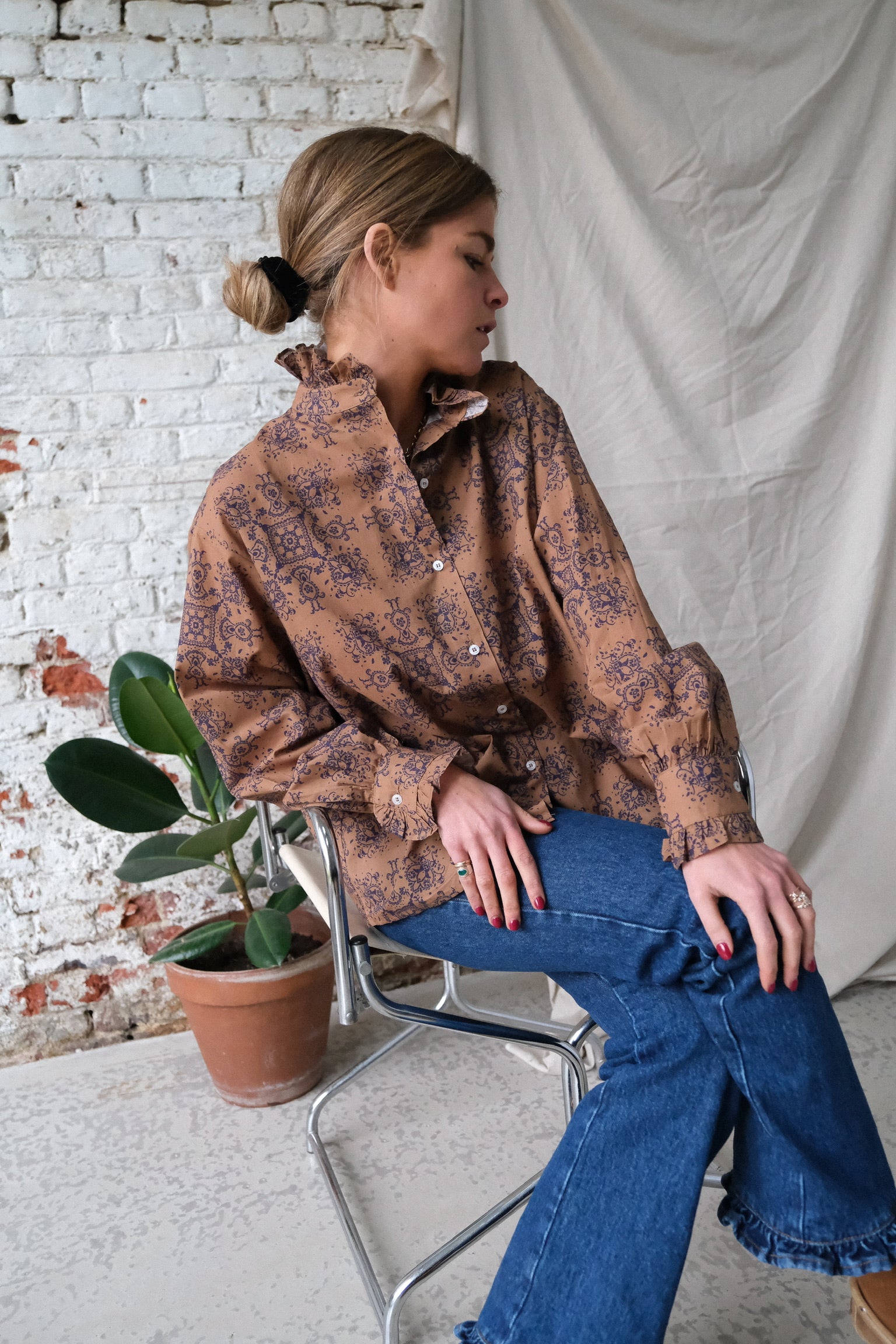 Blouse GARANCE bandana