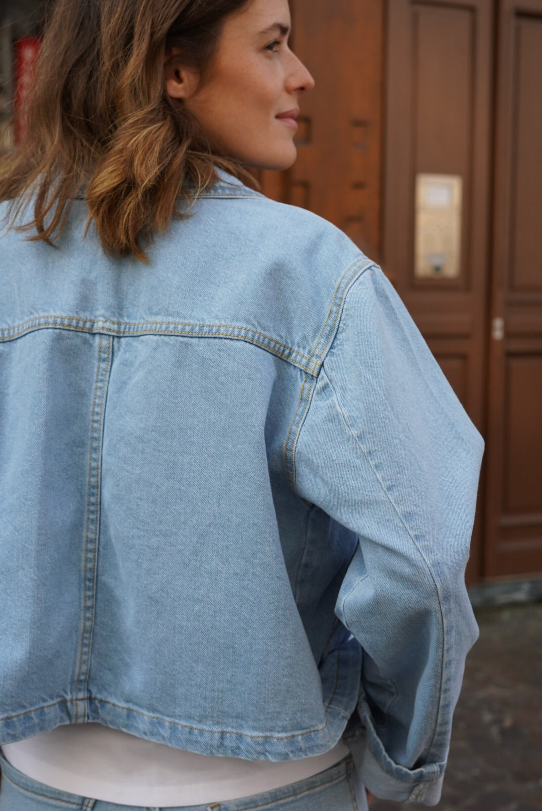 Veste Juliette denim clair