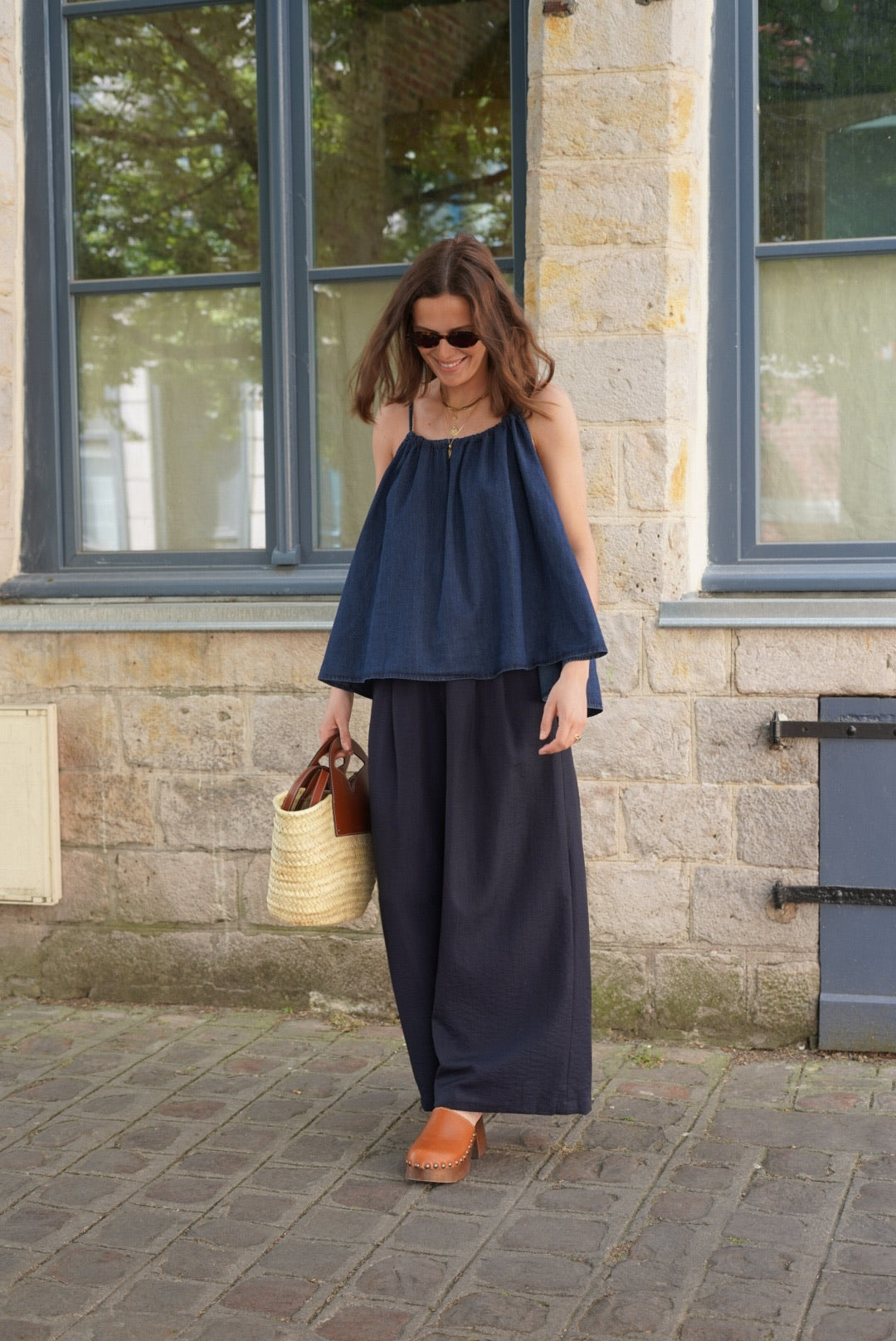 Pantalon Thomas marine