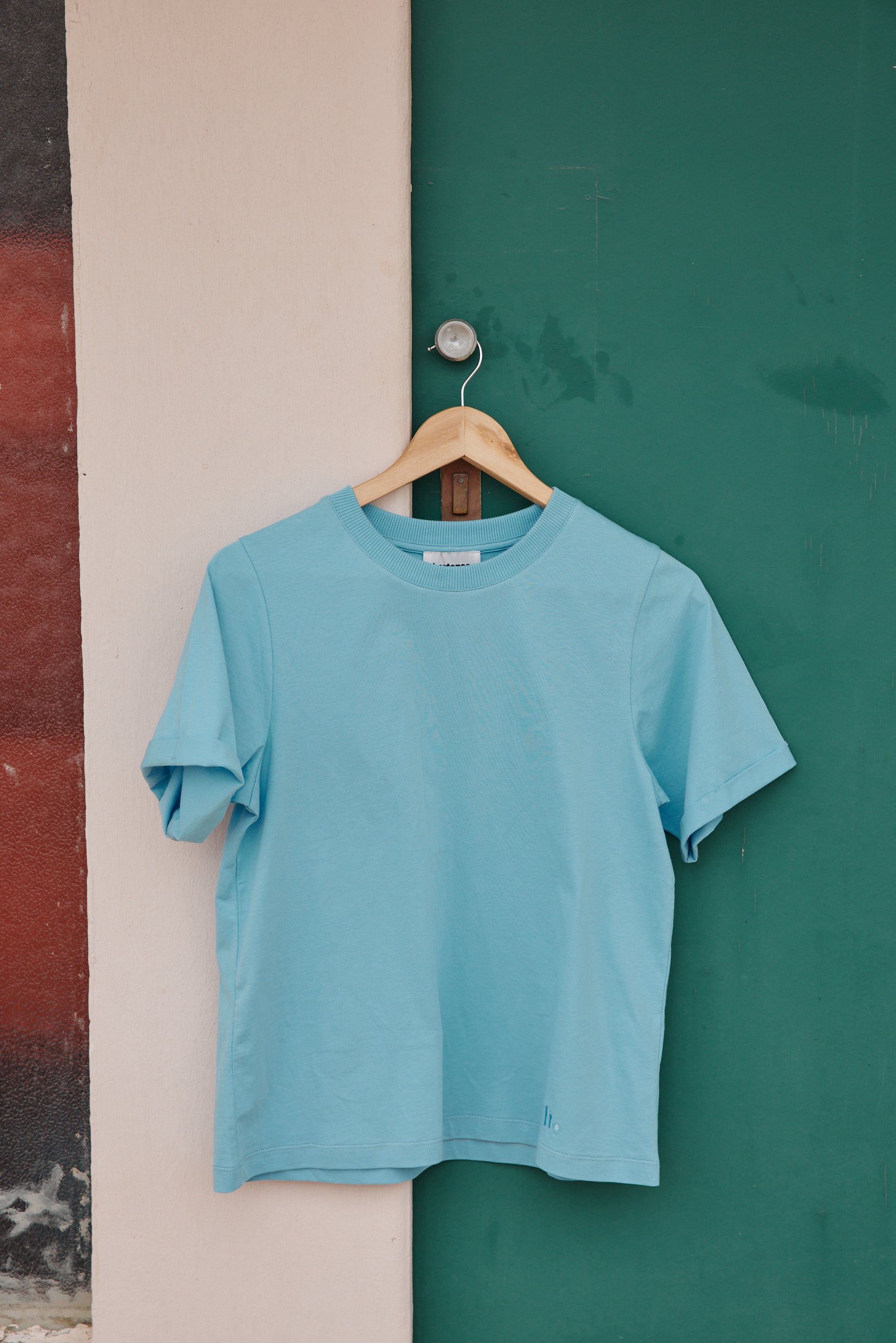 T-shirt MARCEL bleu piscine