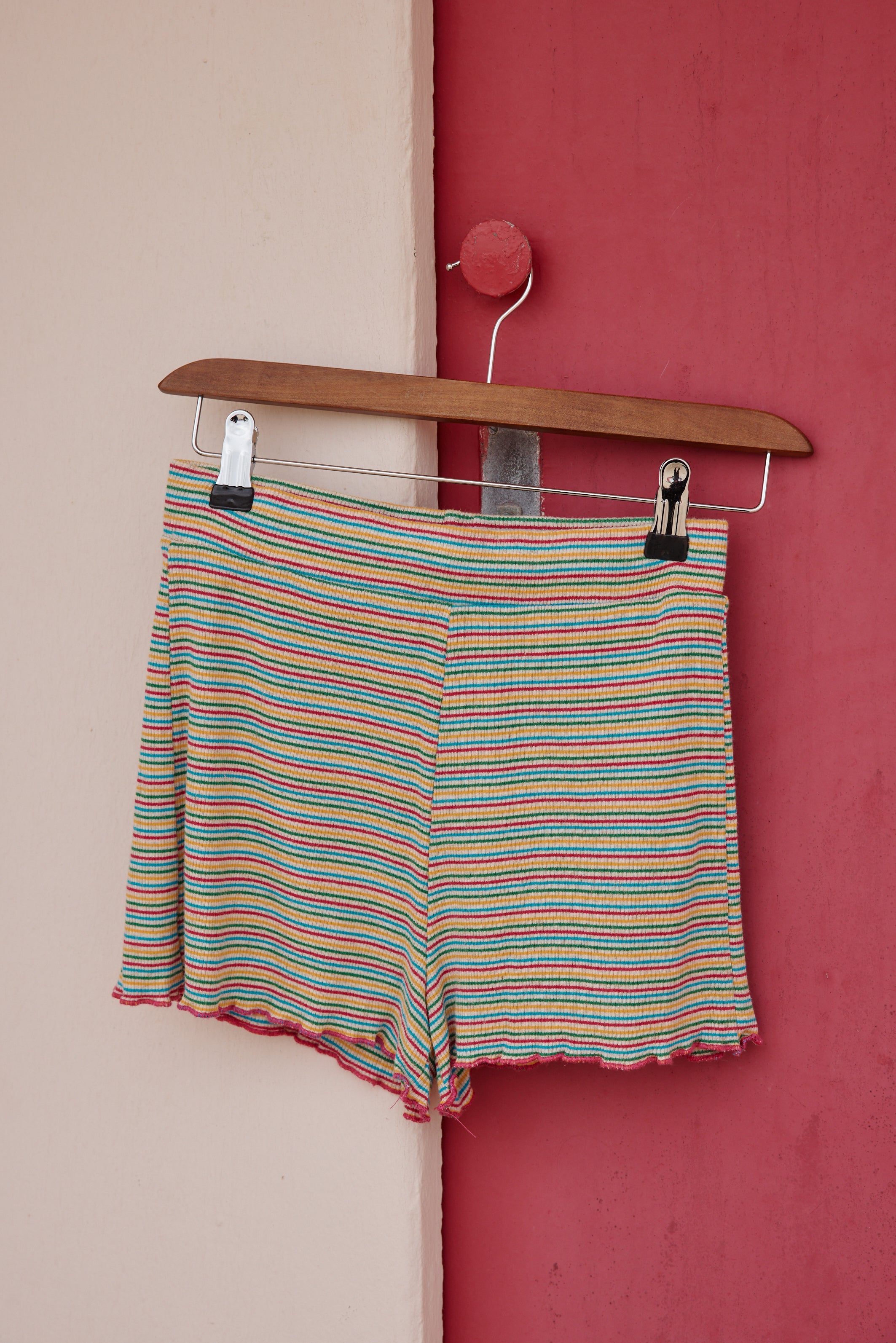 Short BARTH rayure multicolore