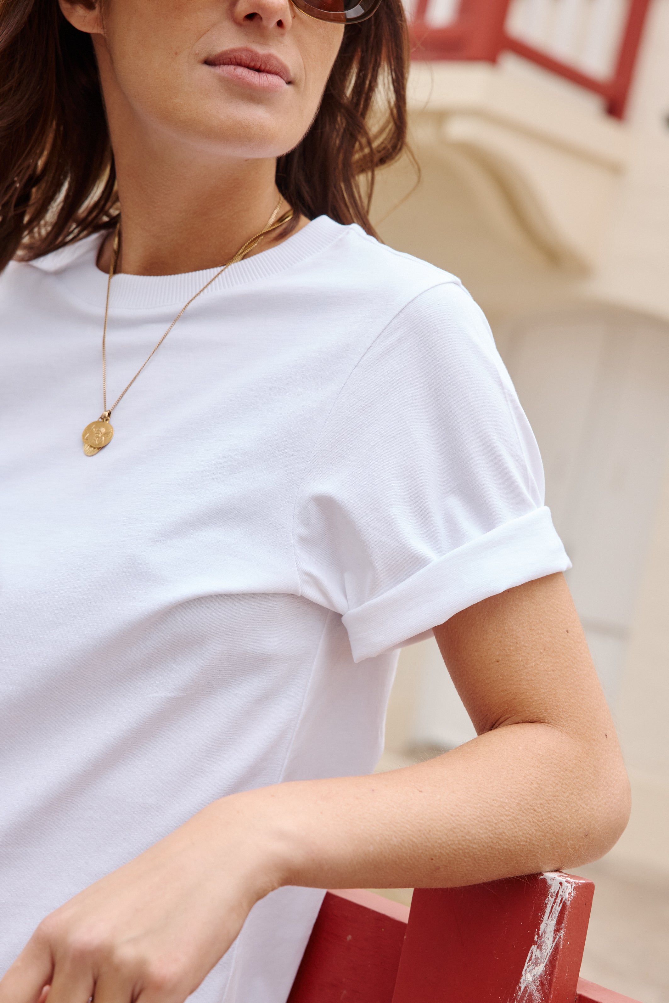 T-shirt MARCEL blanc