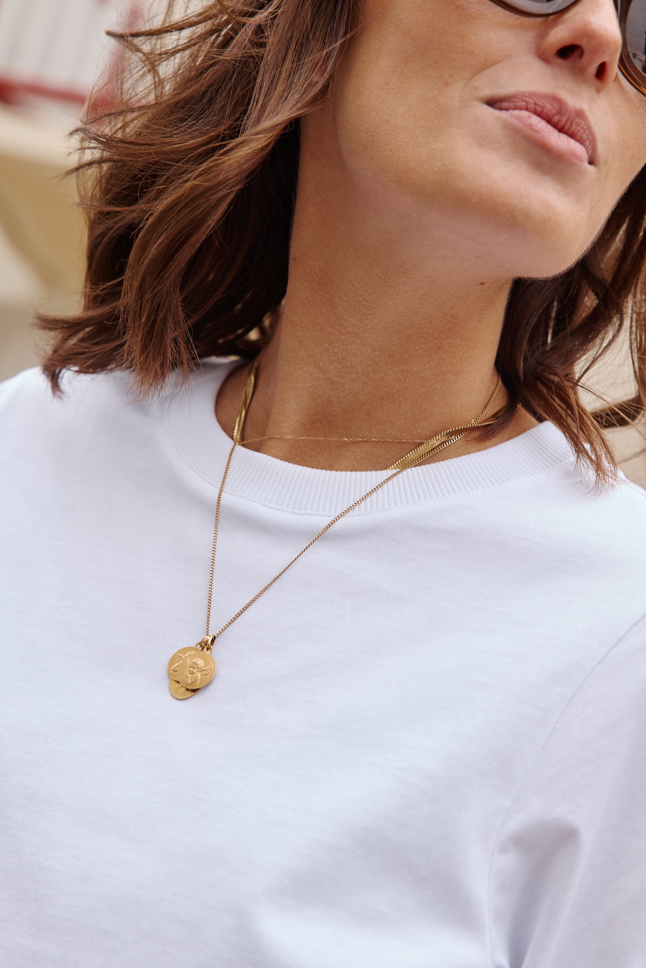 T-shirt MARCEL blanc