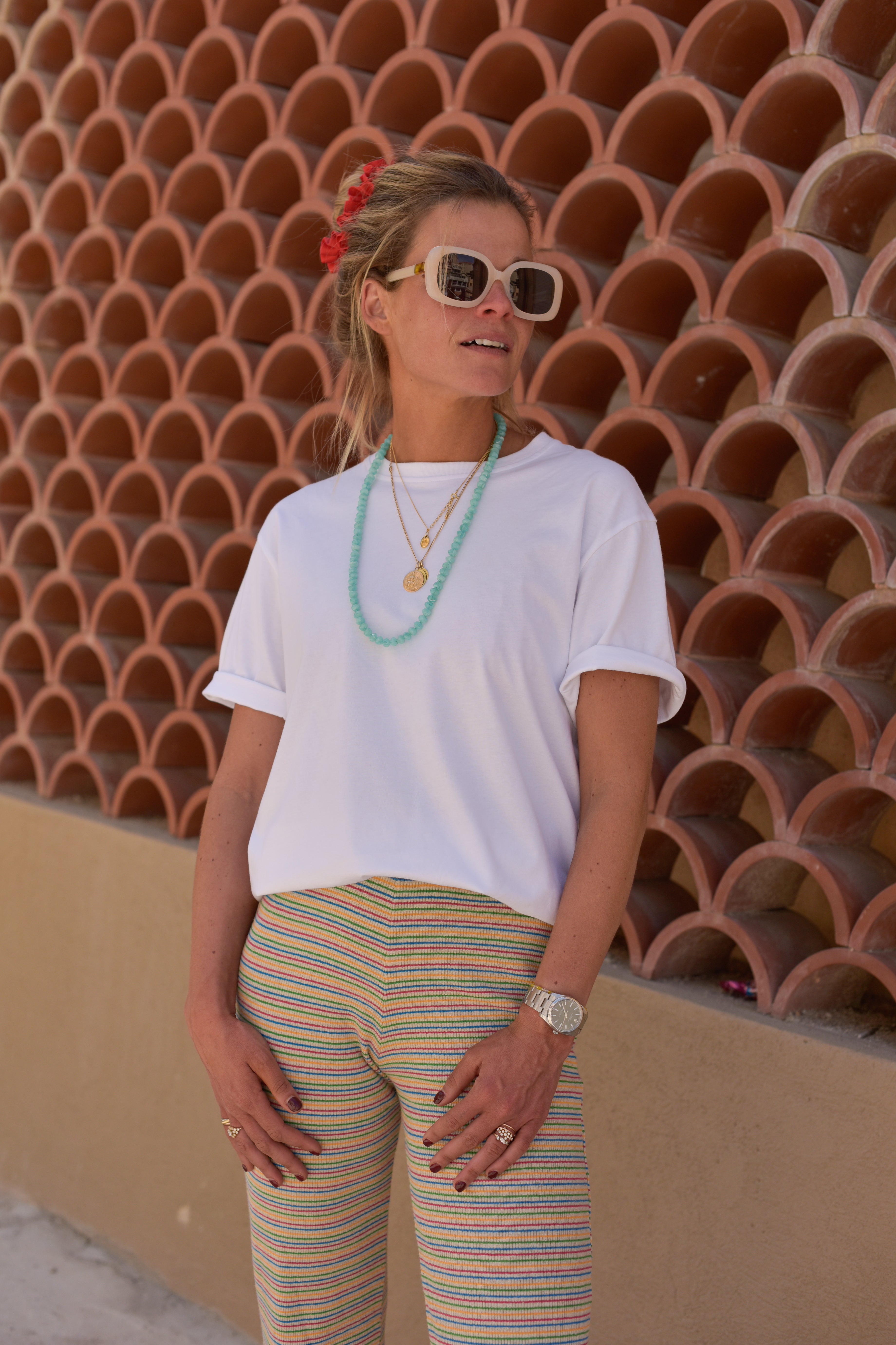 FLORENT white t-shirt