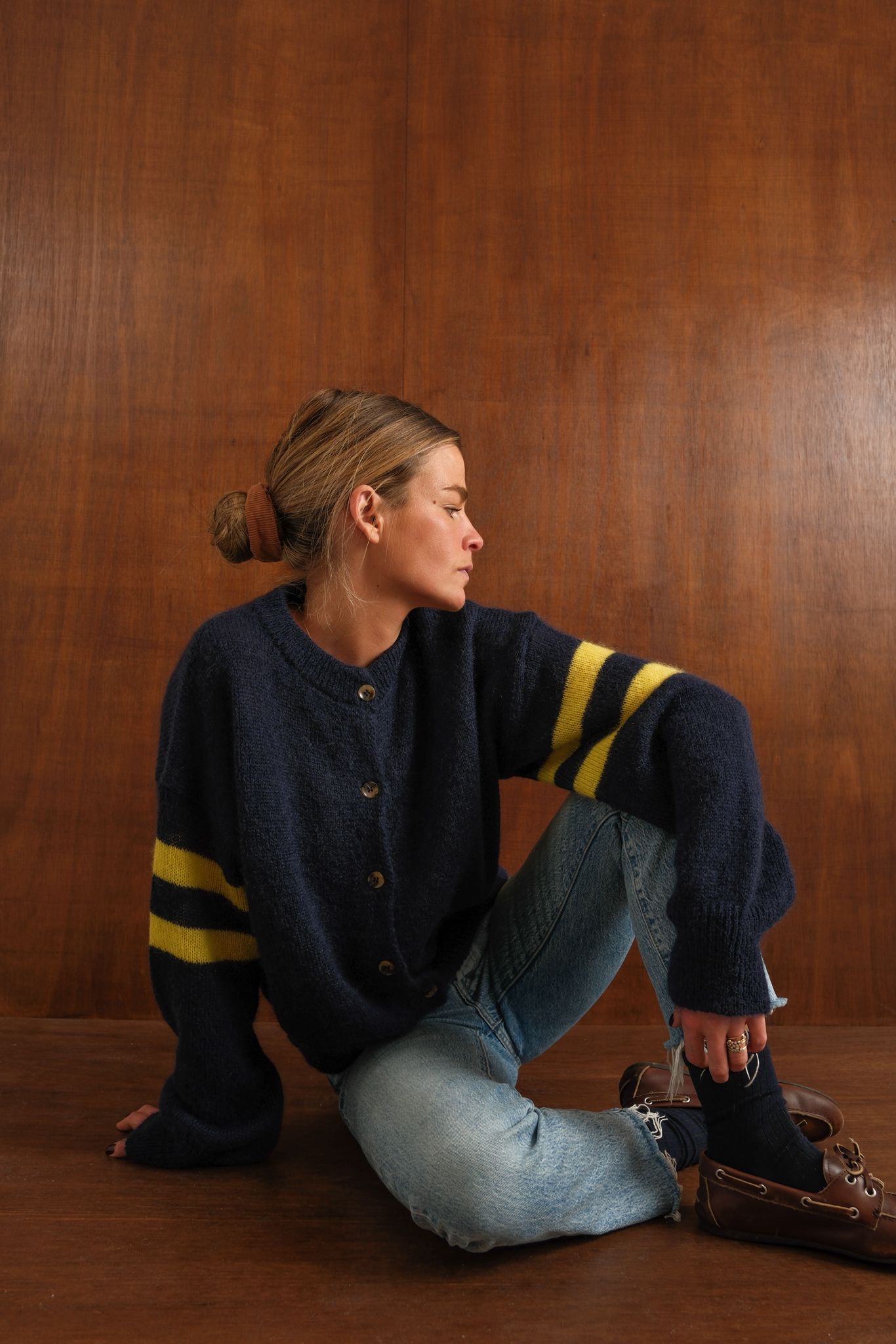 Gilet LEAH marine/jaune