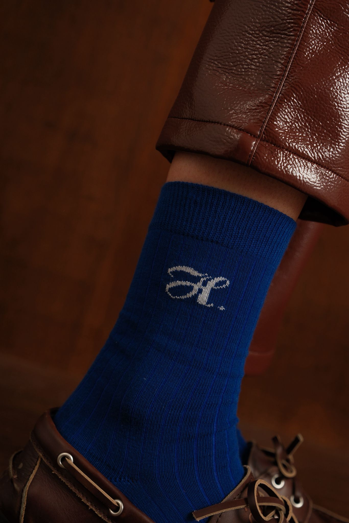 Chaussettes FILIPPA bleu roi