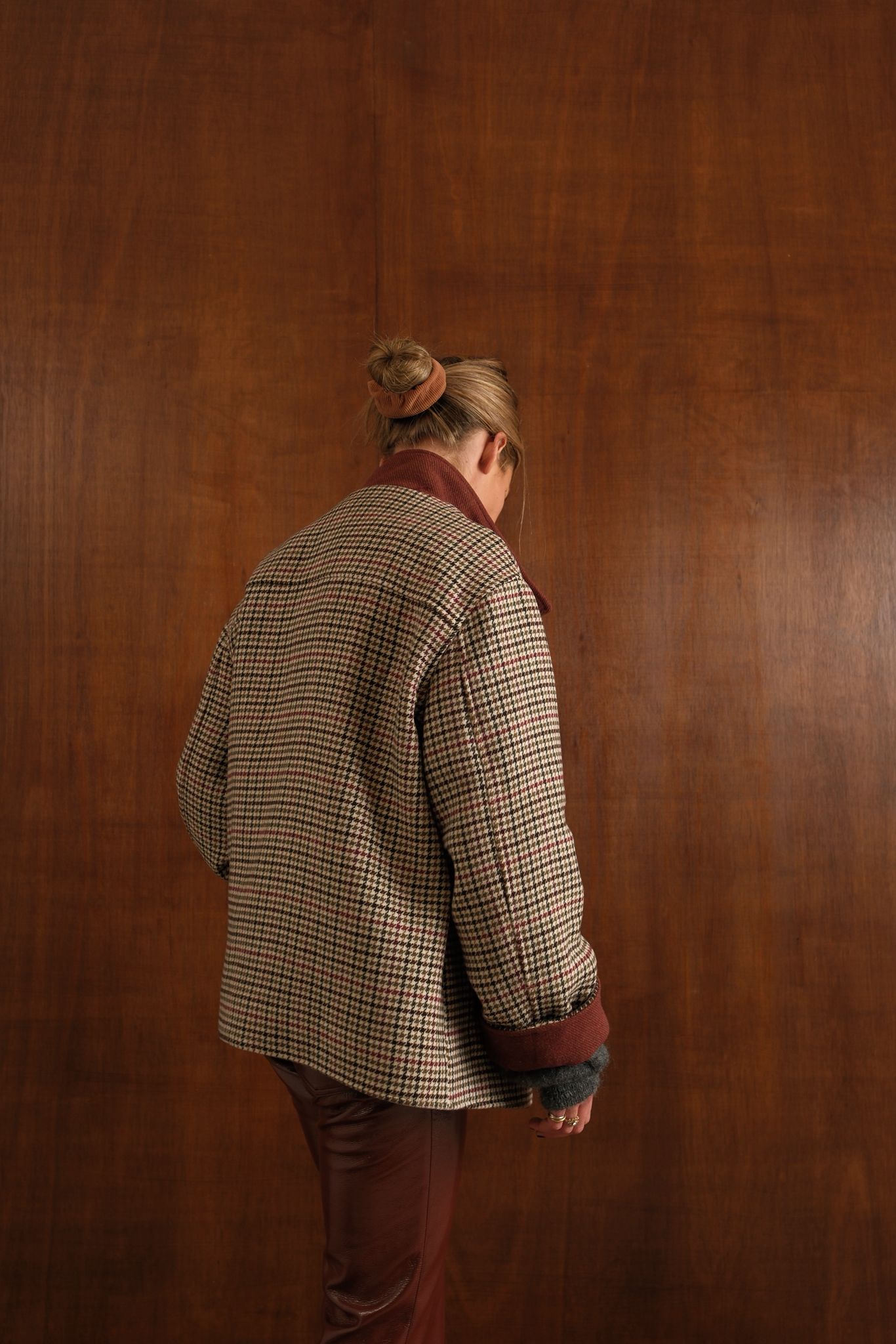 Veste Jeanne pied de poule